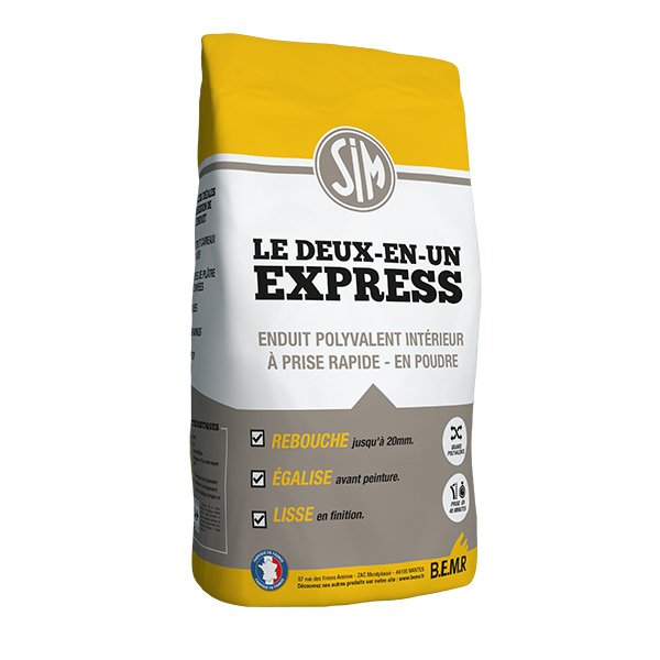 SIM Enduit Le Deux-En-Un Express